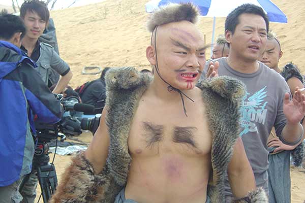 我院表演系学生余辛参演《少林寺三》拍摄并出演重要角色